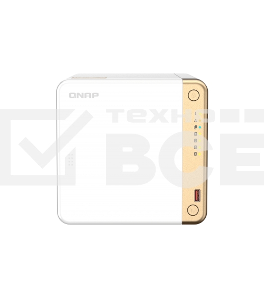 Сетевое хранилище NAS Qnap Original TS-462-4G 4-bay настольный Celeron N4505