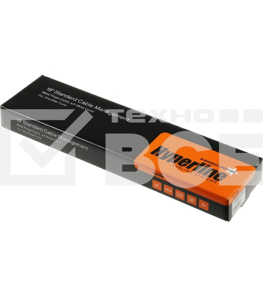 Кабельный органайзер Hyperline CM-2U-MLF-COV 2U шир.:19