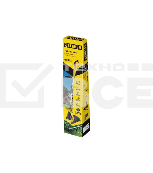 Триммер сетевой STEHER 600 Вт , ш/с 33 см