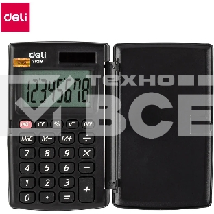Калькулятор карманный Deli E39219 серый 8-разр.