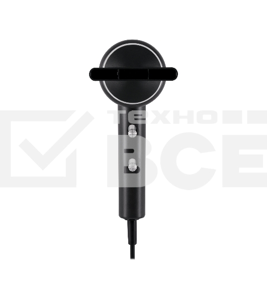 Фен Hyundai H-HDI0777 1500Вт черный/хром