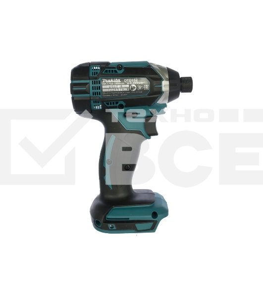 Дрель-шуруповерт аккумуляторная Makita DTD152Z, Аккумуляторная, 18В, Без АКБ и ЗУ, Ударный