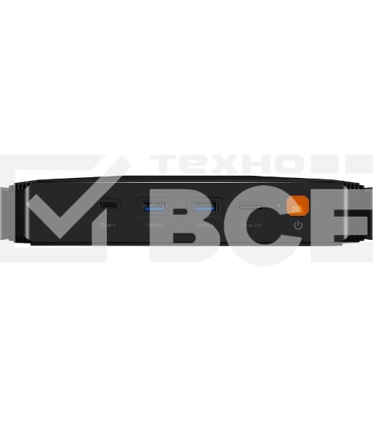 Компьютер Chuwi HeroBox  Intel N-series N100(0.8Ghz)/8192Mb/256SSDGb/Int:Intel UHD Graphics 600/BT/WiFi/war 1y/0.59kg/Black/Win11Pro + USB2.0*2/USB3.0*2/Type-C*1/HDMI*1/VGA*1/RJ45*1/WIFI6,BT5.2/bracket
