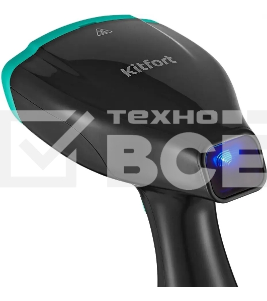 Ручной отпариватель Kitfort KT-9121-3 черно-бирюзовый