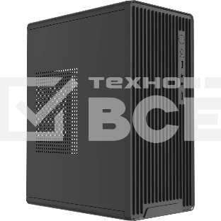 Компьютерный корпус Accord ACC-M258-02B черный без БП ATX 4x120мм 2xUSB2.0 audio