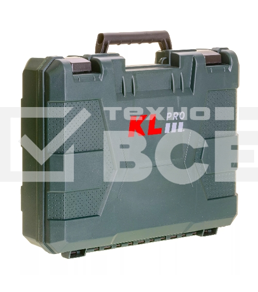 Профессиональный бесщеточный гайковерт аккумуляторный KLPRO KLSS18B-20 (18В, Li-ion-2шт, 2.0А·ч, 250Нм, 2 скорости, подсветка,З/У,в кейсе)