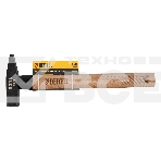 Молоток слесарный Denzel 400 г, кованый квадратный боек, буковая рукоятка, фото5