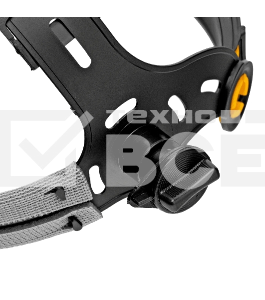 Щиток защитный лицевой с сеткой Denzel 'СВОНА' НС-01 'ЛЮКС' плавная регулировка храповик