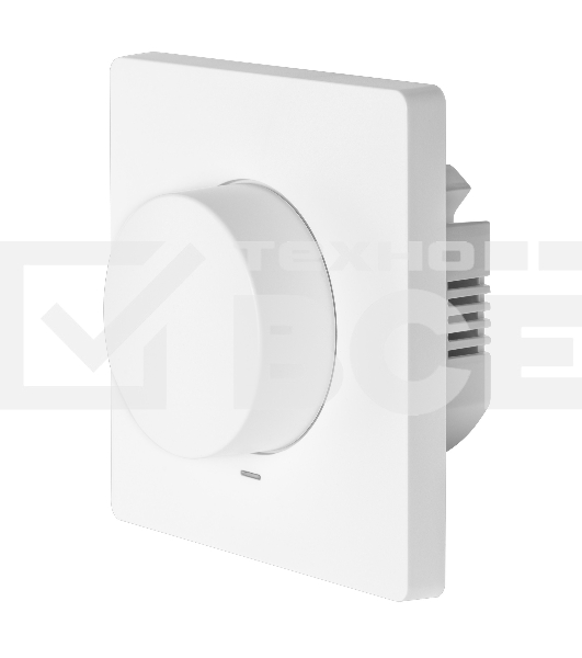Выключатель умный диммер круглый HOMMYN zigbee DSWZBN01W
