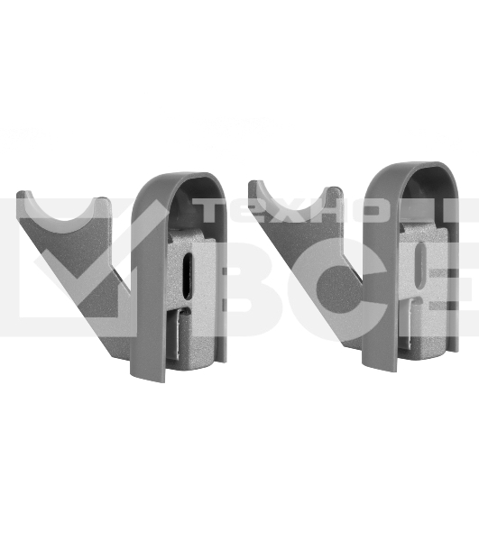 Комплект настенных регулируемых кронштейнов Royal Thermo Design 80, серебристые