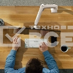 Кронштейн (держатель) ONKRON G80 для монитора 13'-32' дюймов настольный, белый, фото8