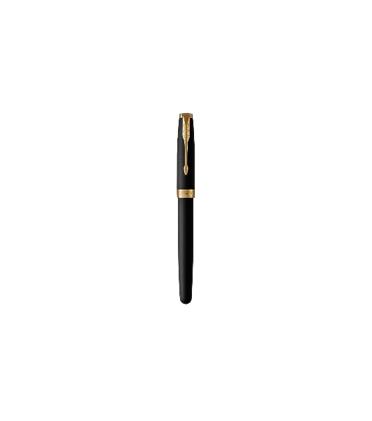Ручка роллер Parker Sonnet Core T528 (CW1931518) Matte Black GT, F, черные чернила, подарочная коробка