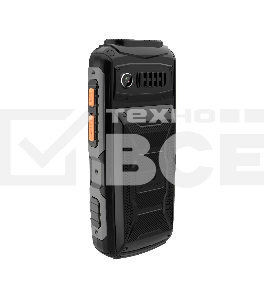 Мобильный телефон BQ 2430L Tank Connect черный/серый