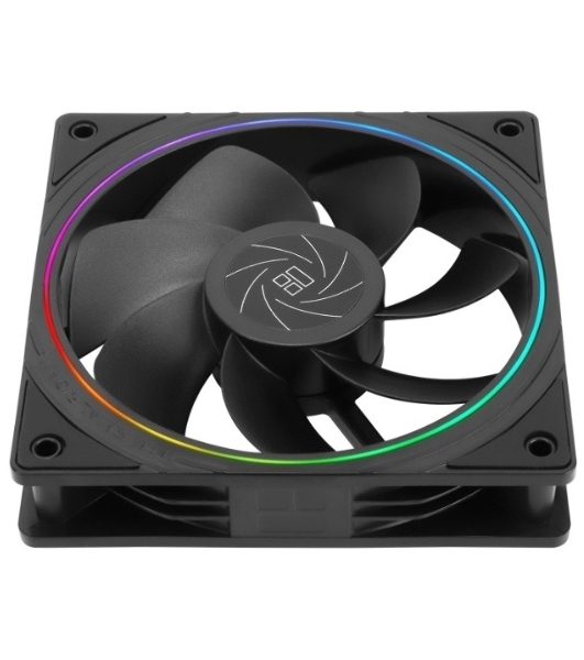 Кулер для корпуса Thermalright TL-S12R Reverse (120x120x25mm, 4-pin PWM, ARGB, 47.6CFM, 23.2dBA, 1500RPM, черный)