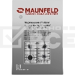 Газовая варочная панель Maunfeld EGHE.64.3STS-EB/G, 4 конфорки, эмалированная сталь, черный, фото6