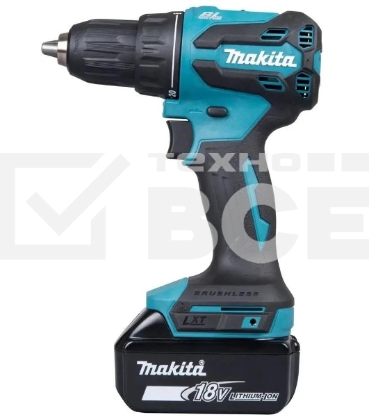 Дрель-шуруповерт Makita DDF490SF1J аккум.