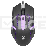 Мышь проводная Defender Flash MB-600L черный, 1200 dpi, USB, кнопки - 4, фото17