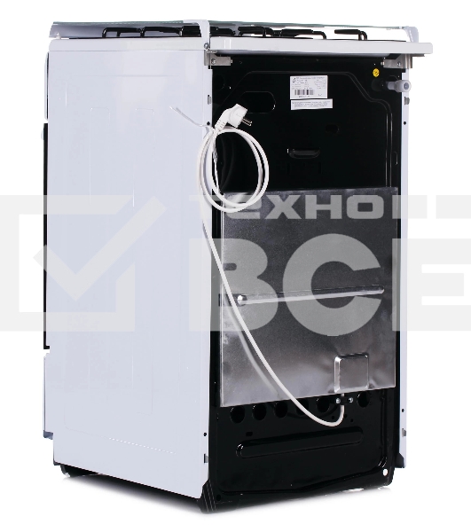 Газовая плита Flama FG 2411 W белый, конфорок 4 шт, духовка 50 л, 50 см x 85 см x 60 см