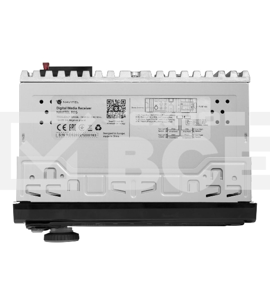 Автомагнитола Navitel RD5, 1 DIN, Bluetooth, USB Type-A, AUX, пульт ДУ