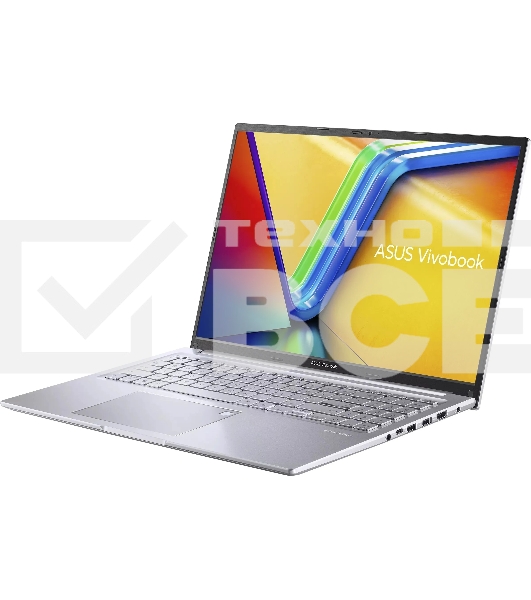 Ноутбук ASUS VivoBook 16 M1605NAQ-SH158/16'/OLED/AMD Ryzen 7 170/16GB/512GB SSD/AMD Radeon 680M/DOS/серебристый/1.88kg