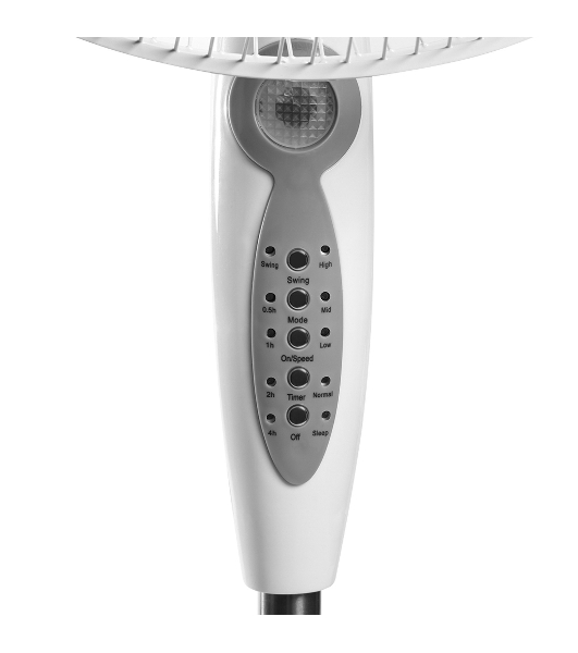 Вентилятор Ballu BFF-840 белый, напольный, 45 Вт, 3 скорости, 38 см