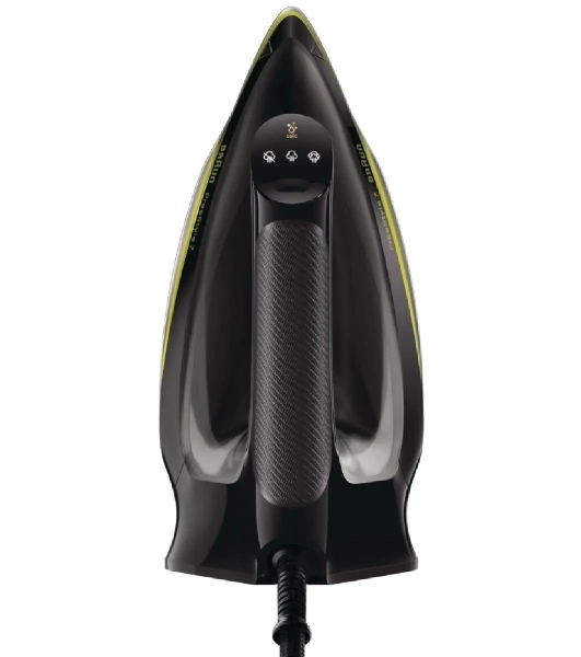 Утюг Braun FI7255GR черный/зеленый, 2000 Вт, 55 г/мин, 240 г/мин, 350 мл
