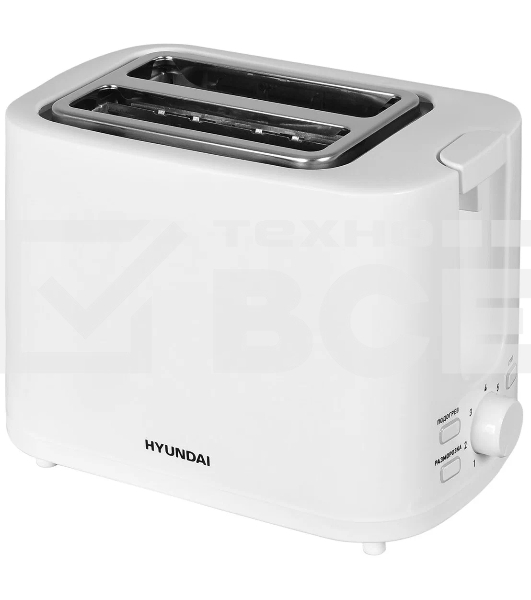 Тостер Hyundai HYT-3500 900Вт белый