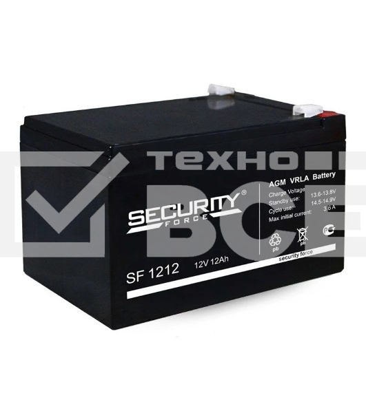 Батарея Delta Security Force SF 1212 (12v 12Ah)