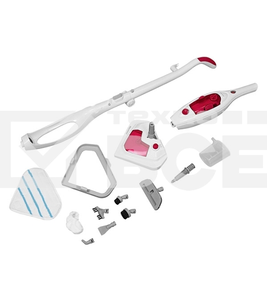Паровая швабра Blackton Bt SM1115 White-pink, Мощность 1300 Вт, 2 в 1. Вертикальная и компактная, Давление 1 бар, Резервуар для воды 300 мл, Резервуар для моющего средства 180 мл Время неприрывной работы до 20 минут, Быстрая и эффективная очистка всех тип