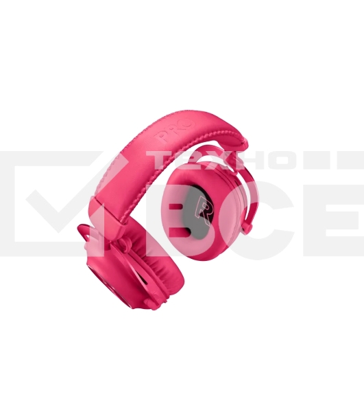 Игровая беспроводная гарнитура Logitech G Pro X 2 Wireless, розовый [981-001275]