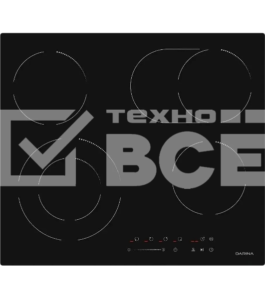 Варочная поверхность Darina 6Р Е 328 B черный
