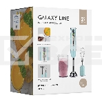 Блендер Galaxy Line GL 2133, голубой, погружной, 1000 Вт, 17 000 об/мин, 2 скорости, LED-подсветка, фото3