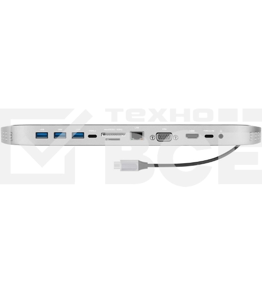 Концентратор USB-C FALCON BLACK TC-00257 ROMBICA