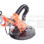 Машина шлифовальная Patriot Expert WS 225 SL 710Вт, 1700 об/мин, d диска 225 мм, d шлиф.подошвы 215 мм, доп. треугол.подошва 285*285*285 мм, подсветка, кейс (бетон, гипсокартон), фото9