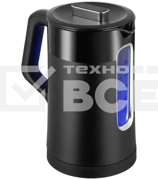 Чайник электрический Redmond KG225 1.5 л, 2200 Вт, черный