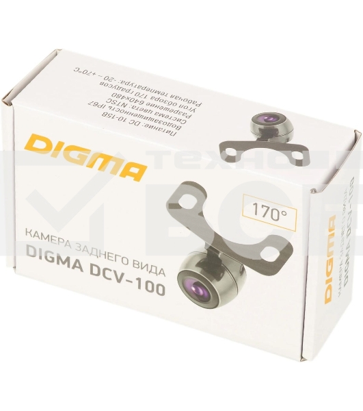 Камера заднего вида Digma DCV-100 универсальная