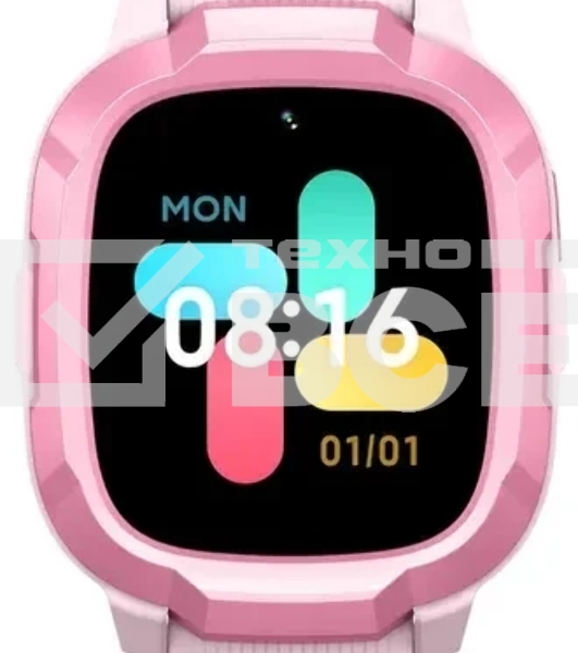 Детские умные часы Mibro P6 розовые