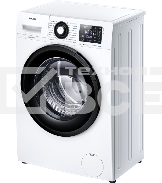Стиральная машина Атлант СМА 60У1014-02 белая, загрузка фронтальная 6кг, 1000 об/мин., класс: A