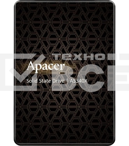 Накопитель SSD Apacer AS340X, 960Gb, 2.5