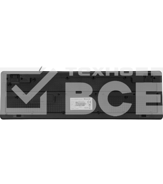 Комплект клавиатура + мышка Defender LINE C-511 RU черный