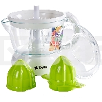 Соковыжималка Delta DL-0234 белый с зеленым, фото2
