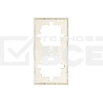 Рамка 2-мест. горизонт. ZIMA слон. кость LEZARD 704-9000-147, фото4