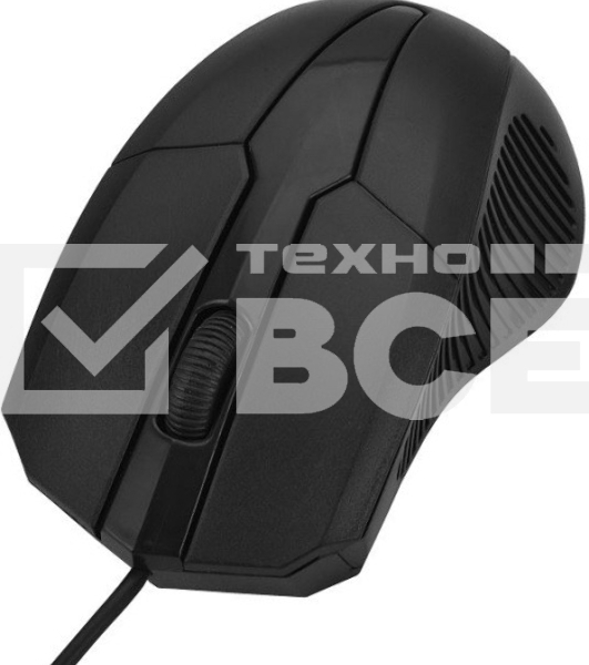 Мышь проводная CROWN CMM-311 черный