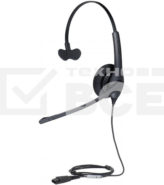 Гарнитура Jabra BIZ 1500 Mono чёрный, проводная