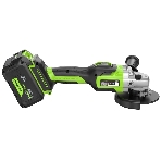 Углошлифовальная машина Greenworks GD24AG 758Вт 10500об/мин рез.шпин.:M14 d=125мм (3200207CUH), фото4