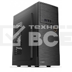 Компьютерный корпус ATX Miditower CBR PCC-ATX-E180-USB22-450W E180, c БП ATX450-12EC (450W/120mm), 2*USB 2.0, HD Audio+Mic, Black, фото 1
