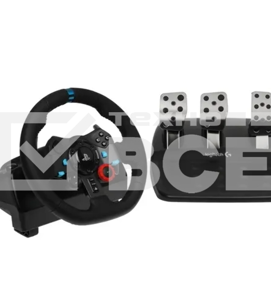 Руль LOGITECH G29 игровой (USB, для PS и PC, педали, виброотдача, 941-000113/941-000112/941-000142)