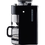 Кофеварка капельная Hyundai HYD-1216 черный/серебристый, исп. кофе - зерновой/молотый, 1.5 л, 1050 Вт., фото2