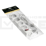 Удлинитель ExeGate EC-4-5W (EX279401RUS), белый, 5 м, евровилка с заземлением, 4 евророзетки с заземлением, 2200 Вт, фото2