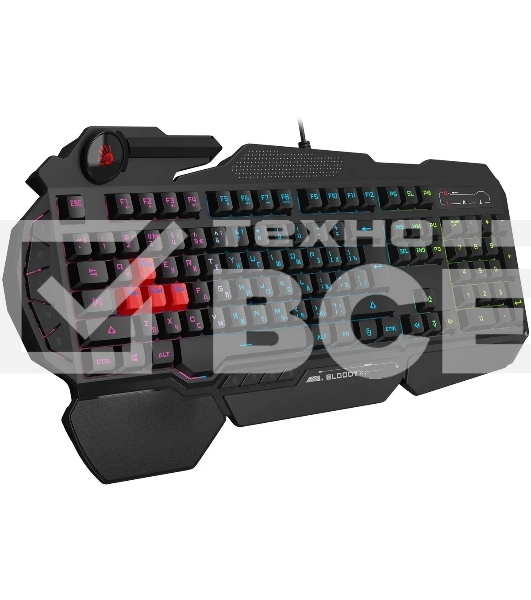 Клавиатура A4Tech Bloody B314 проводная USB черный